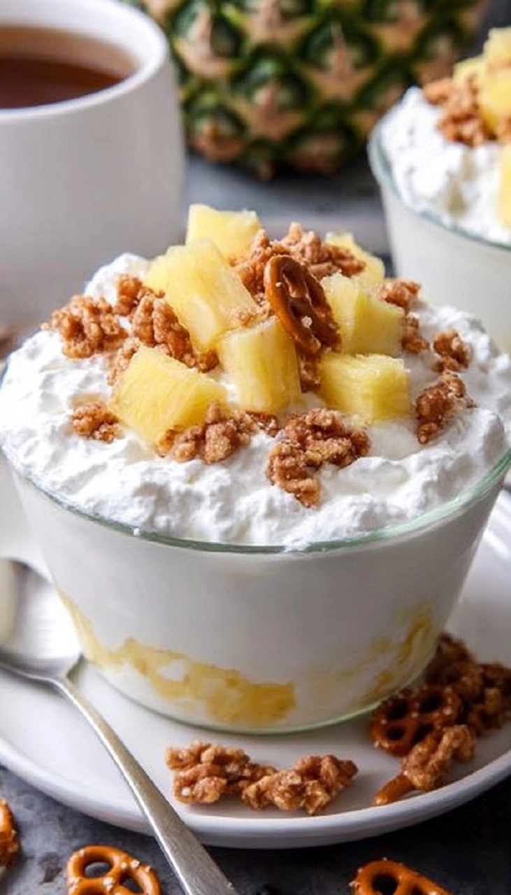 Pineapple Pretzel Salad Fluff 70 Pineapple Pretzel Salad Fluff