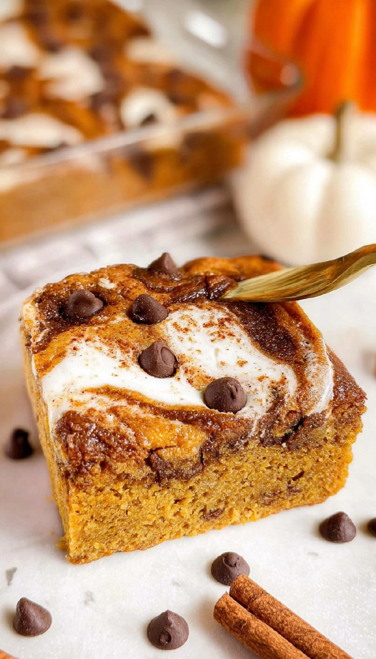 Pumpkin Earthquake Cake