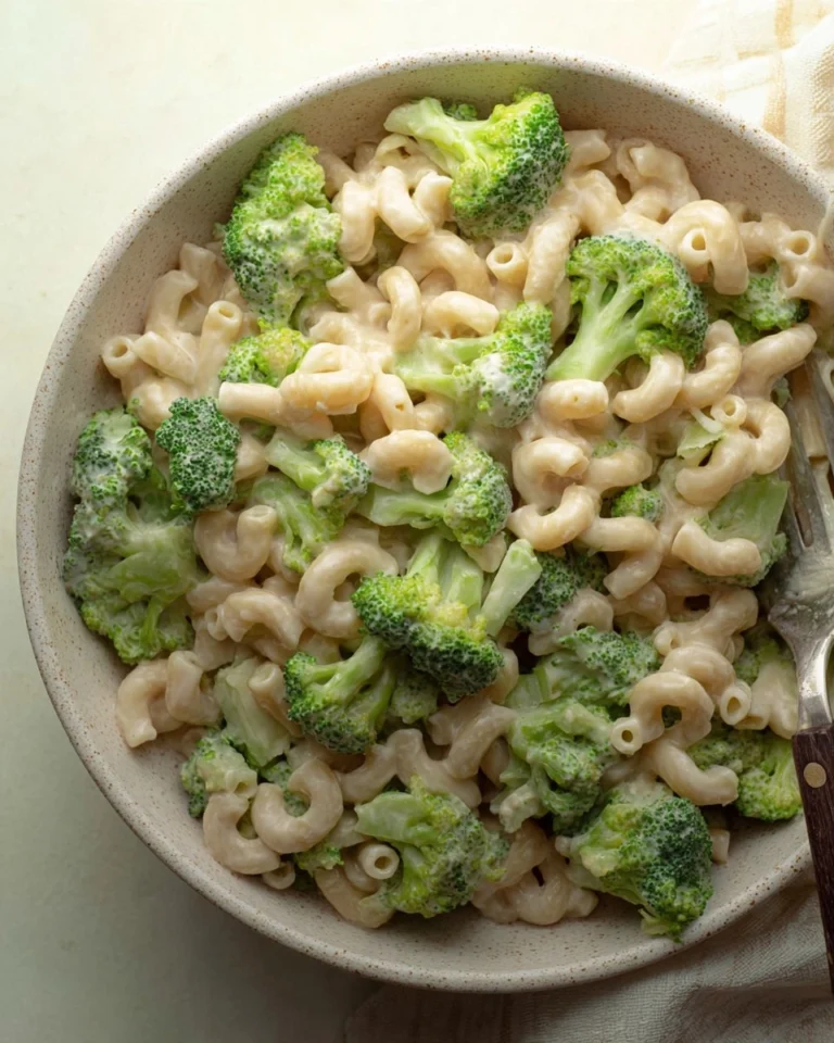 Sharp-White-Mac-and-Cheese-with-Broccoli-High-Protein-Recipe