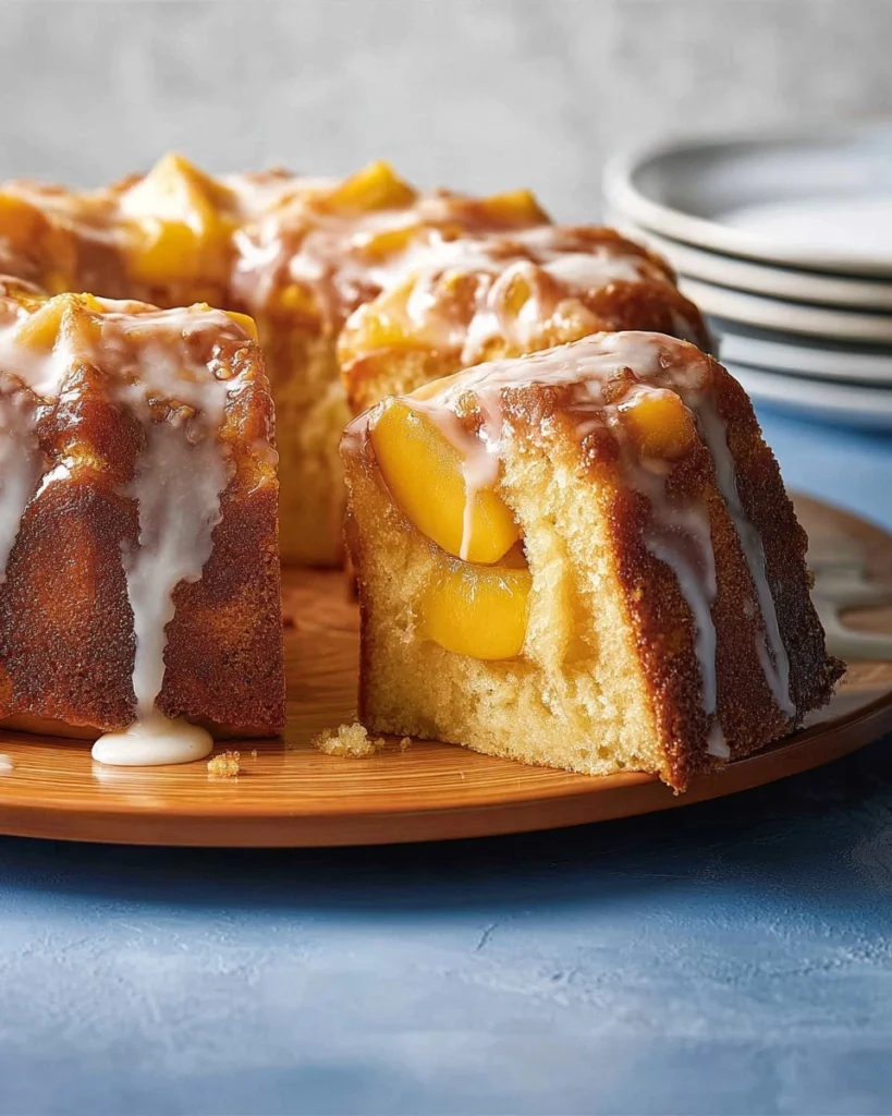 Unbelievably-Delicious-Peach-Cobbler-Pound-Cake-Recipe